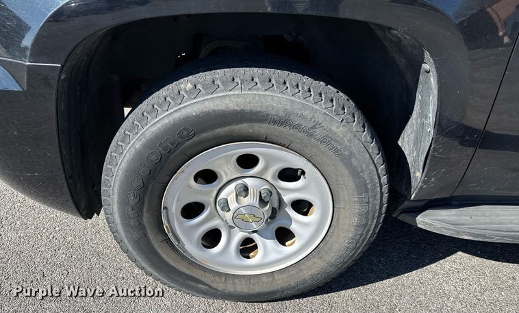 image for item DU9736 2009 Chevrolet Tahoe Police Special Service SUV