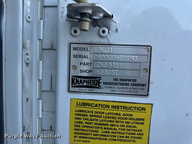 image for item DV1932 2005 Ford F250 Super Duty XL utility bed pickup truck