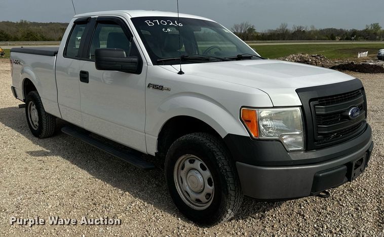 image for item DV1934 2013 Ford F150 XL SuperCab pickup truck