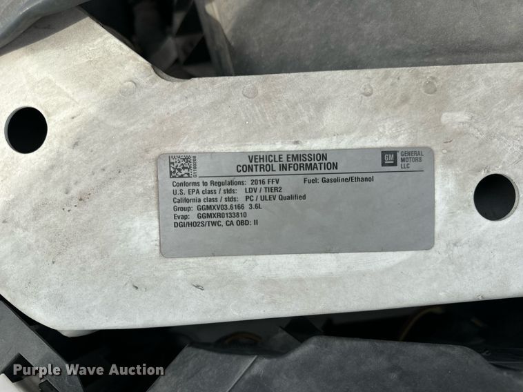 image for item DV1935 2016 Chevrolet Impala Limited 