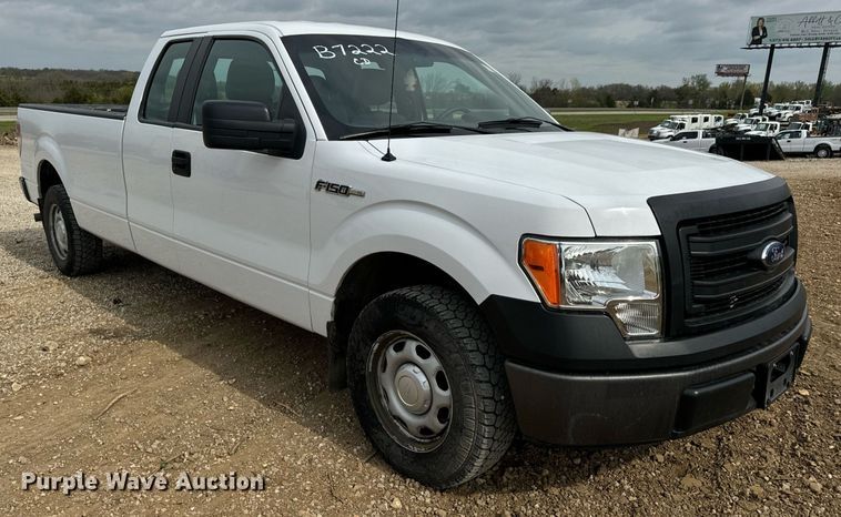 image for item DV1937 2014 Ford F150 XL SuperCab pickup truck