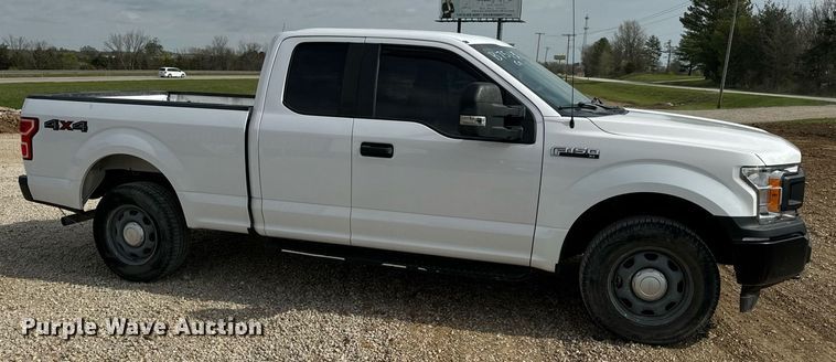 image for item DV1938 2018 Ford F150 XL SuperCab pickup truck