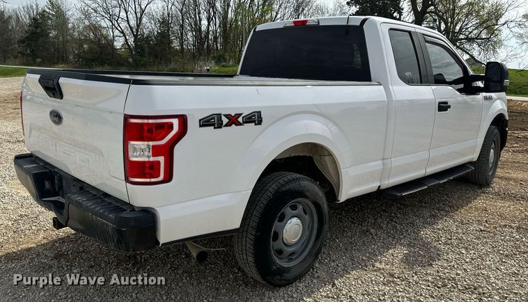 image for item DV1938 2018 Ford F150 XL SuperCab pickup truck