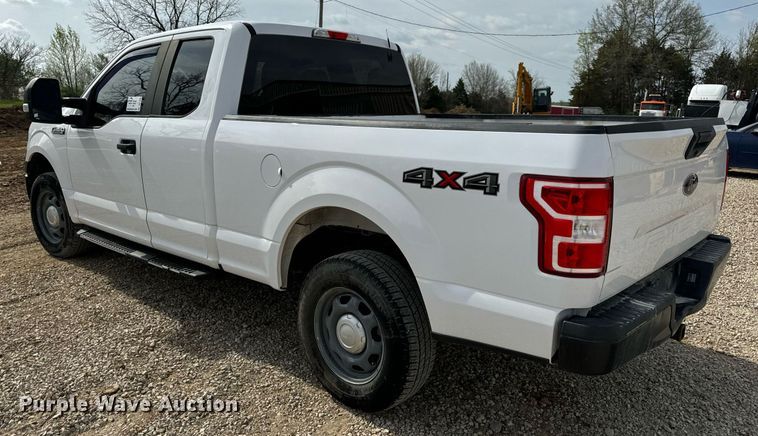 image for item DV1938 2018 Ford F150 XL SuperCab pickup truck