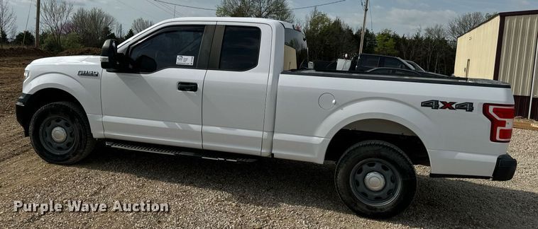 image for item DV1938 2018 Ford F150 XL SuperCab pickup truck