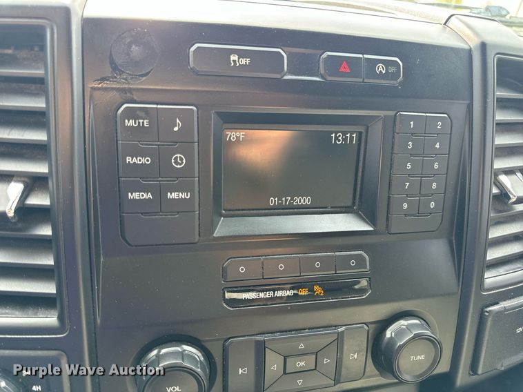 image for item DV1938 2018 Ford F150 XL SuperCab pickup truck