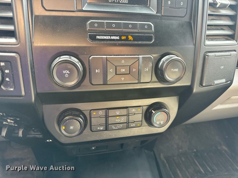 image for item DV1938 2018 Ford F150 XL SuperCab pickup truck