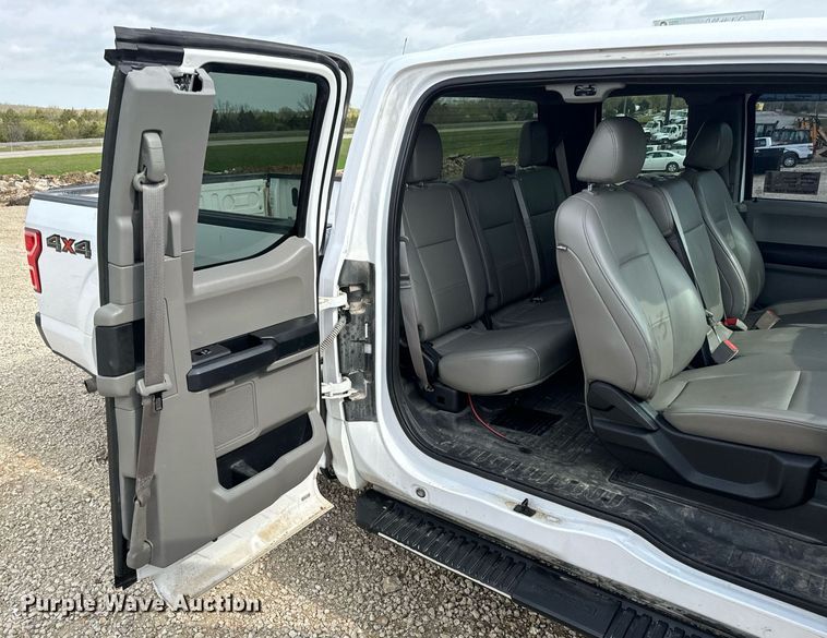 image for item DV1938 2018 Ford F150 XL SuperCab pickup truck