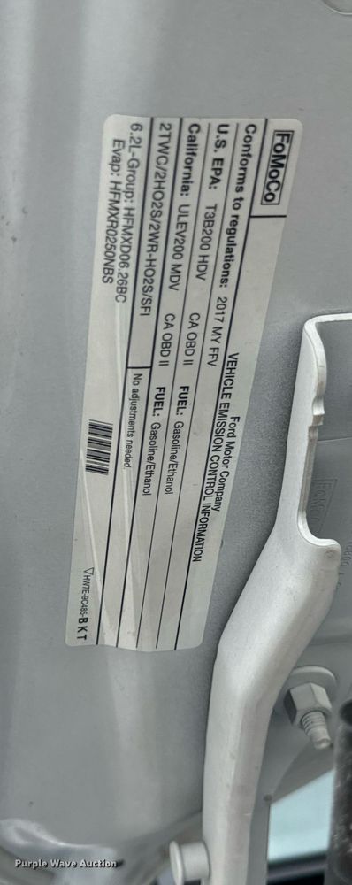 image for item DV1949 2017 Ford F250 Super Duty XL SuperCab pickup truck