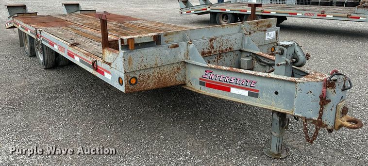 image for item DV1950 2000 Interstate 20DT equipment trailer