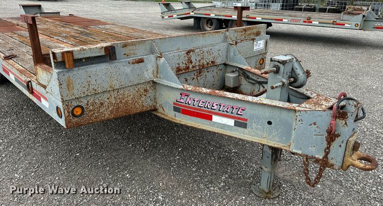 image for item DV1950 2000 Interstate 20DT equipment trailer