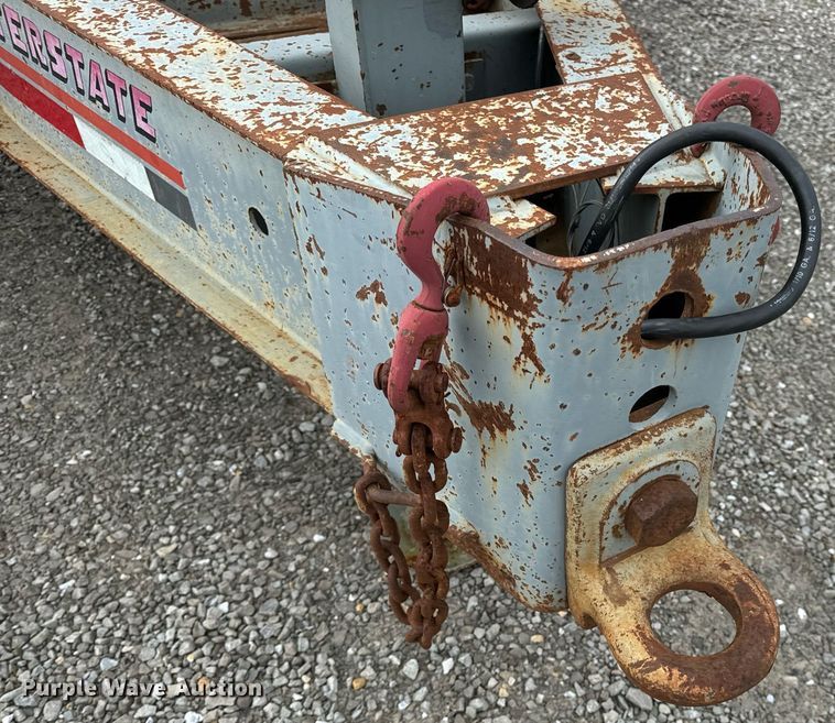 image for item DV1950 2000 Interstate 20DT equipment trailer