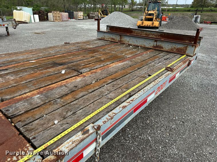 image for item DV1950 2000 Interstate 20DT equipment trailer