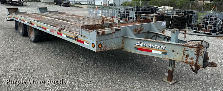 image for item DV1951 1997 Interstate 20DT equipment trailer