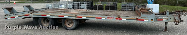 image for item DV1951 1997 Interstate 20DT equipment trailer