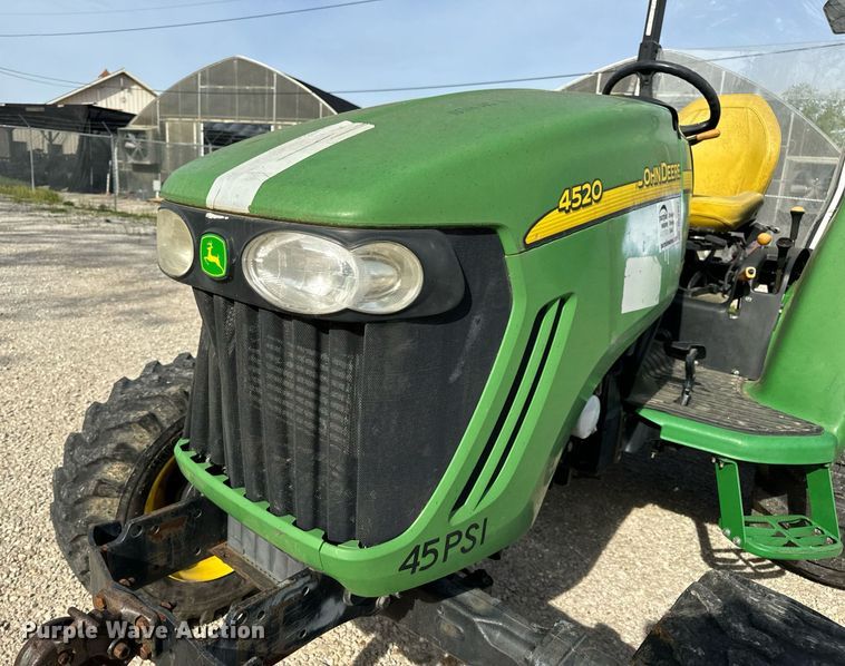 image for item DV1967 2009 John Deere 4520 MFWD tractor