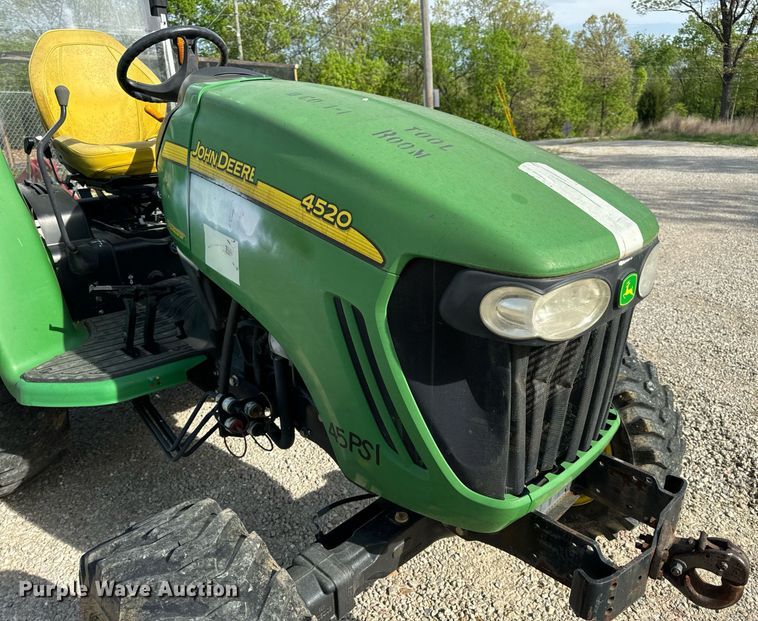 image for item DV1967 2009 John Deere 4520 MFWD tractor
