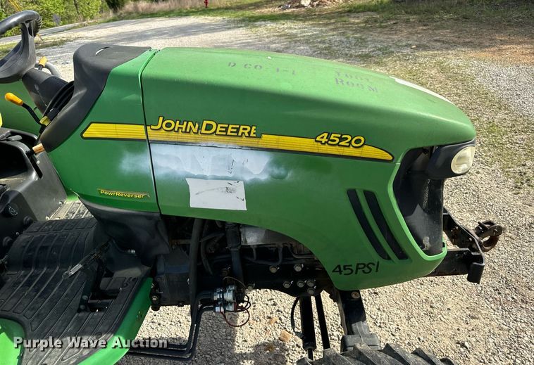 image for item DV1967 2009 John Deere 4520 MFWD tractor