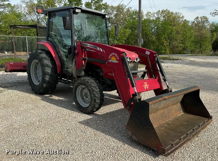image for item DV1968 2013 Massey Ferguson 1648 MFWD tractor