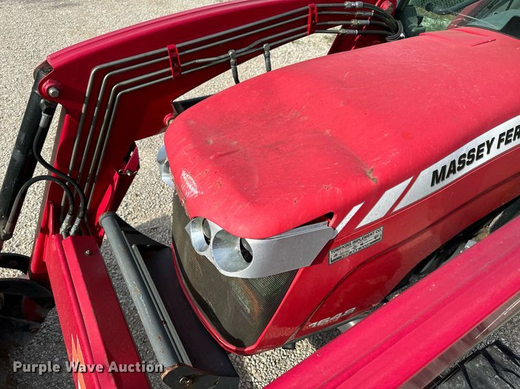 image for item DV1968 2013 Massey Ferguson 1648 MFWD tractor