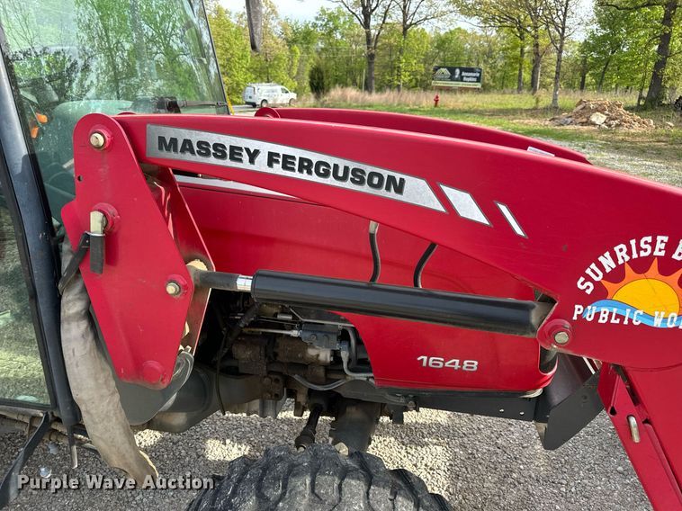 image for item DV1968 2013 Massey Ferguson 1648 MFWD tractor