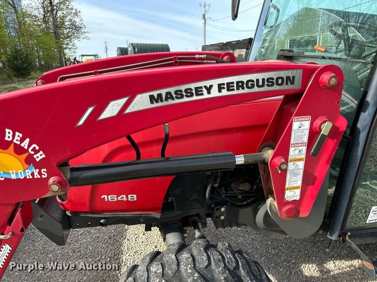 image for item DV1968 2013 Massey Ferguson 1648 MFWD tractor