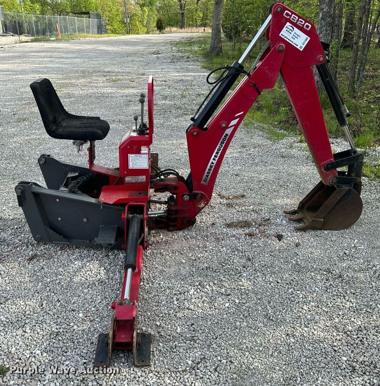 image for item DV1969 Massey Ferguson CB20 backhoe attachment
