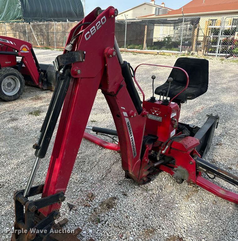 image for item DV1969 Massey Ferguson CB20 backhoe attachment