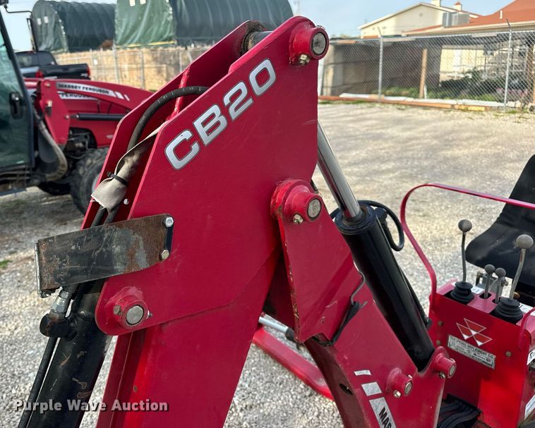 image for item DV1969 Massey Ferguson CB20 backhoe attachment