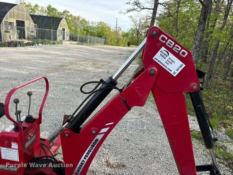 image for item DV1969 Massey Ferguson CB20 backhoe attachment