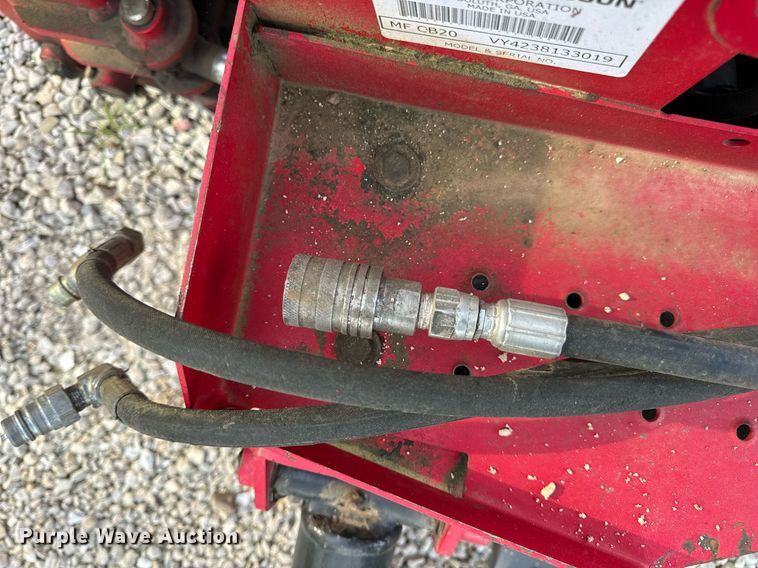 image for item DV1969 Massey Ferguson CB20 backhoe attachment