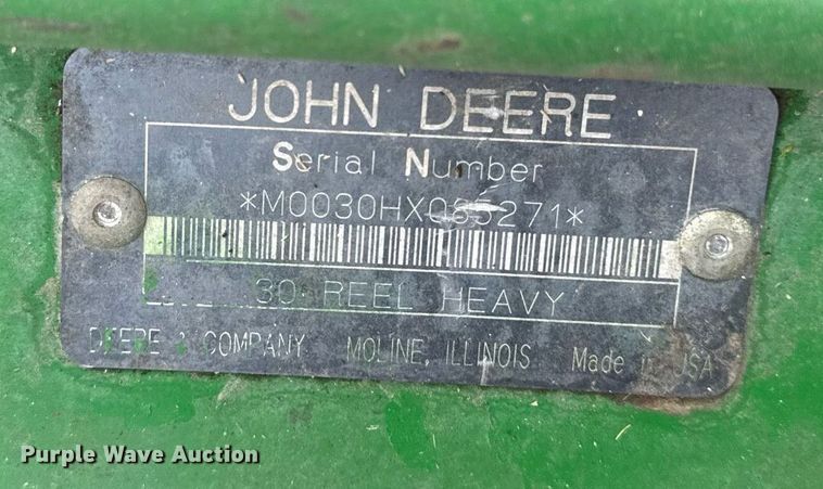 image for item DV2514 John Deere 2653A reel mower