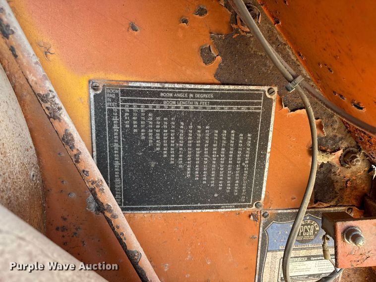 image for item DV2534 Koehring 64-607 CC crane