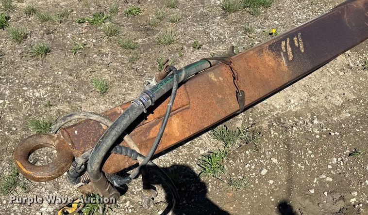 image for item DV2537 2010 Brady end dump pup trailer chassis