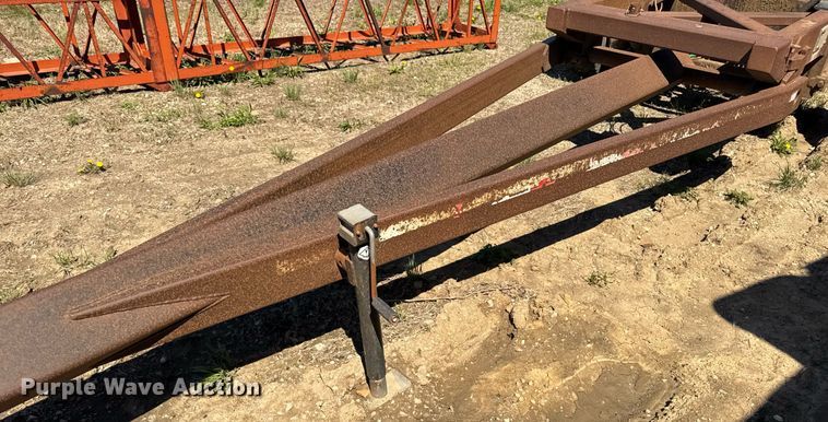 image for item DV2537 2010 Brady end dump pup trailer chassis