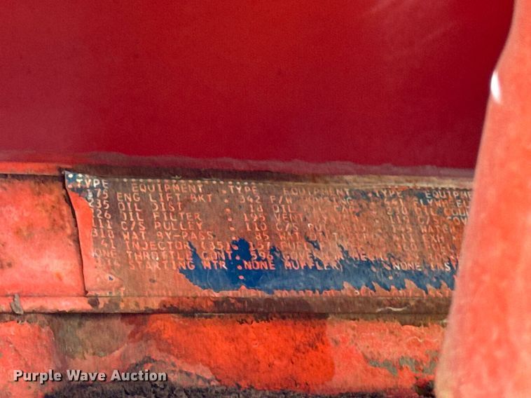 image for item DV2538 1975 Bantam 306 crane