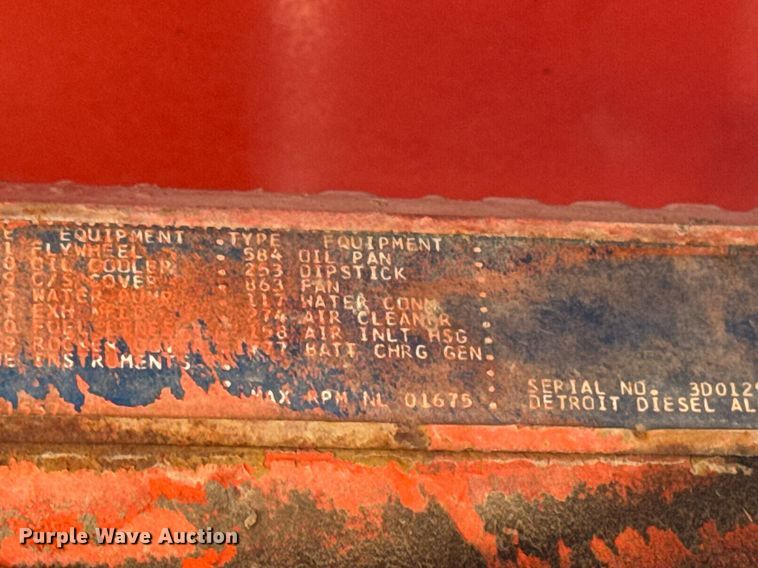 image for item DV2538 1975 Bantam 306 crane