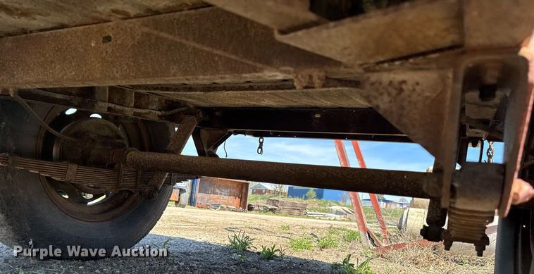 image for item DV2541 1989 Shop built utility trailer