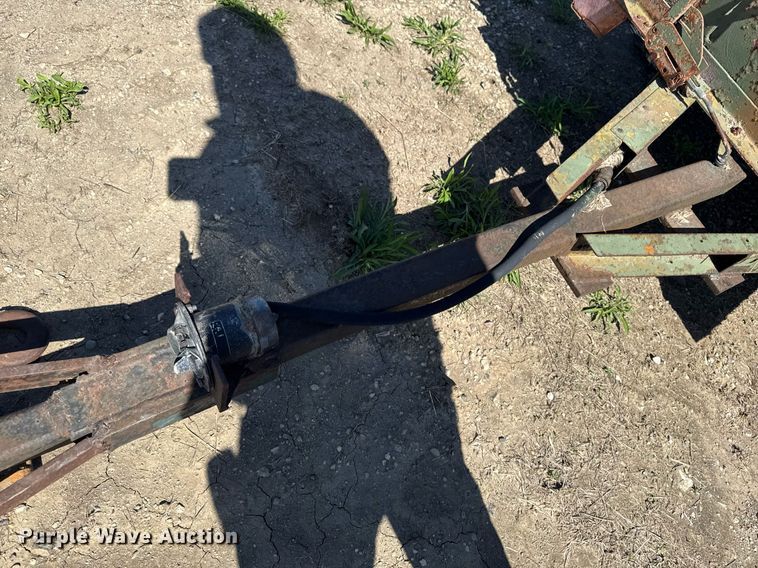 image for item DV2541 1989 Shop built utility trailer