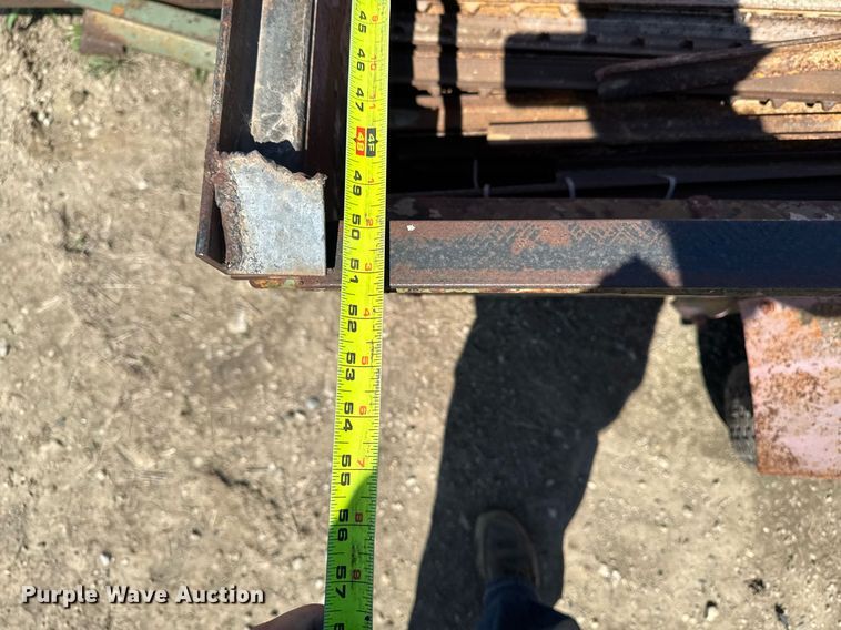 image for item DV2541 1989 Shop built utility trailer