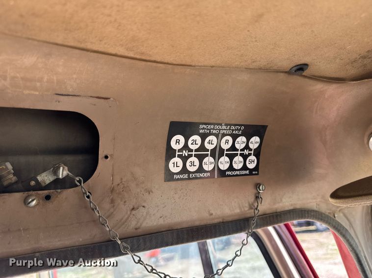 image for item DV2546 1987 International 1954 dump truck