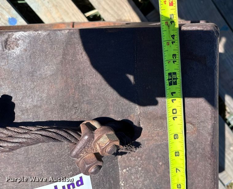 image for item DV2556 Eagle Iron Works pile driver