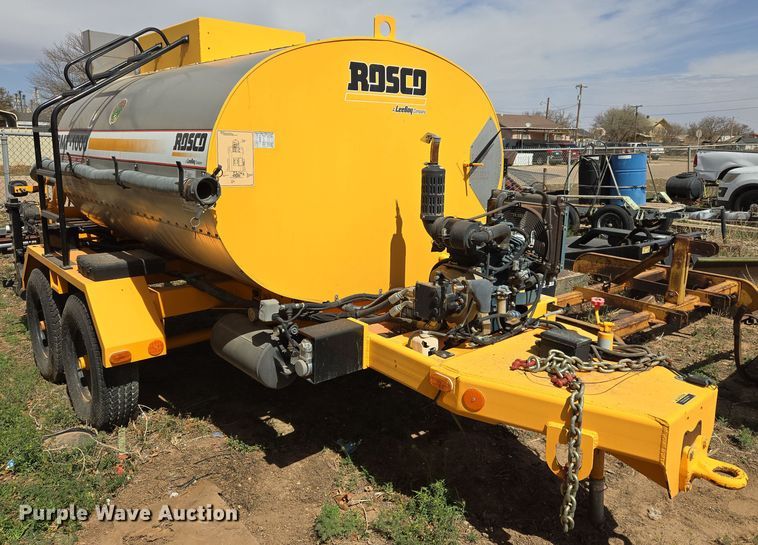 image for item DW8555 2016 Rosco RMT1000 Oil Distributor Trailer