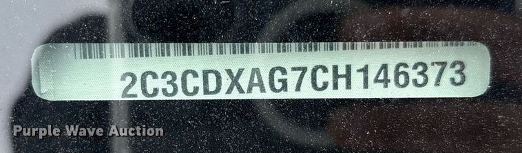 image for item DY2473 2012 Dodge Charger Police 