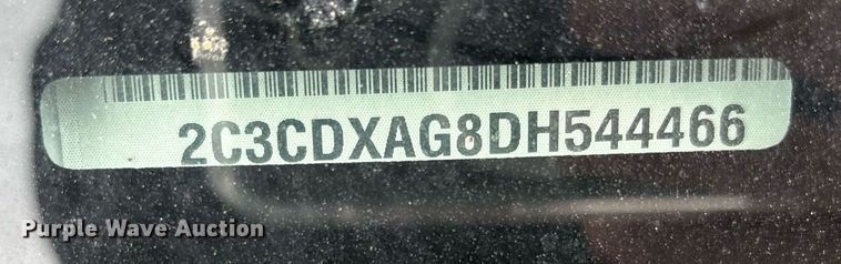 image for item DY2474 2013 Dodge Charger Police 