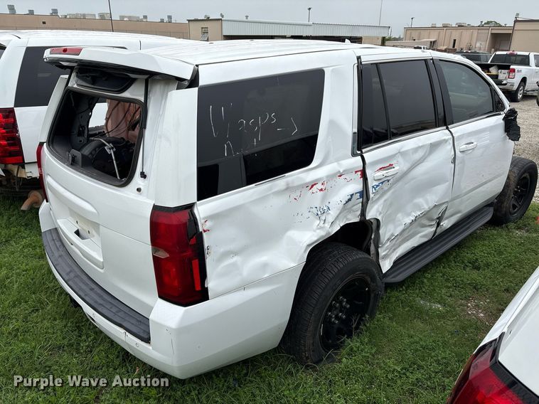 image for item DY2478 2018 Chevrolet Tahoe Police SUV