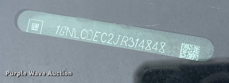 image for item DY2478 2018 Chevrolet Tahoe Police SUV