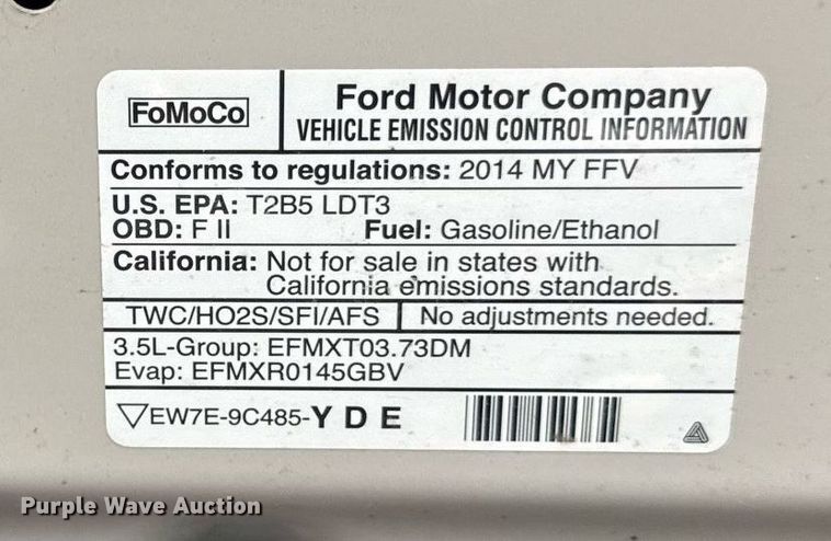 image for item DY8075 2014 Ford Explorer SUV