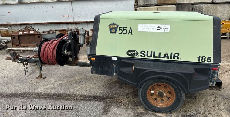 image for item DY8078 Sullair 185 air compressor
