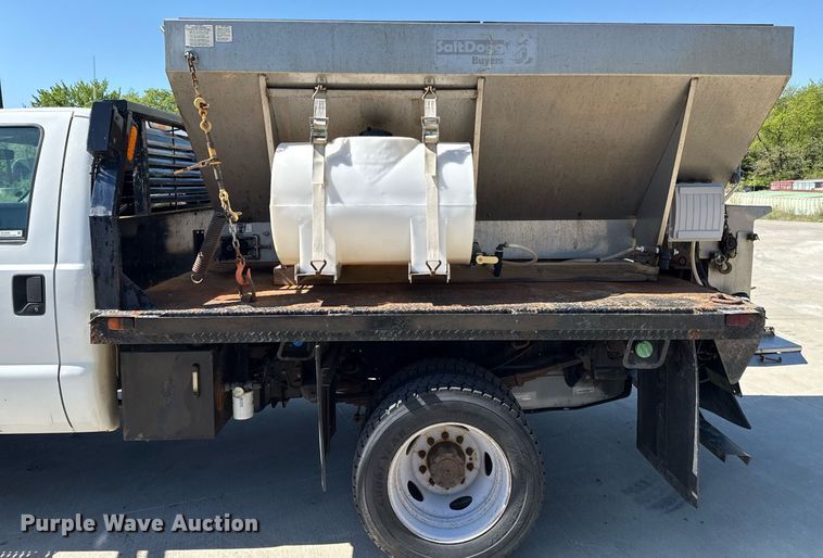 image for item DZ4008 2012 Ford F450 Super Duty dump flatbed truck